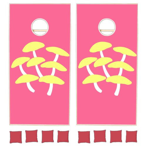 Golden Oyster Cornhole Set