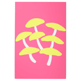 Golden Oyster Metal Wall Art