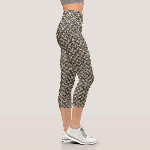 golden palace  capri leggings