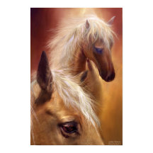 Golden Palomino Art Poster/Print