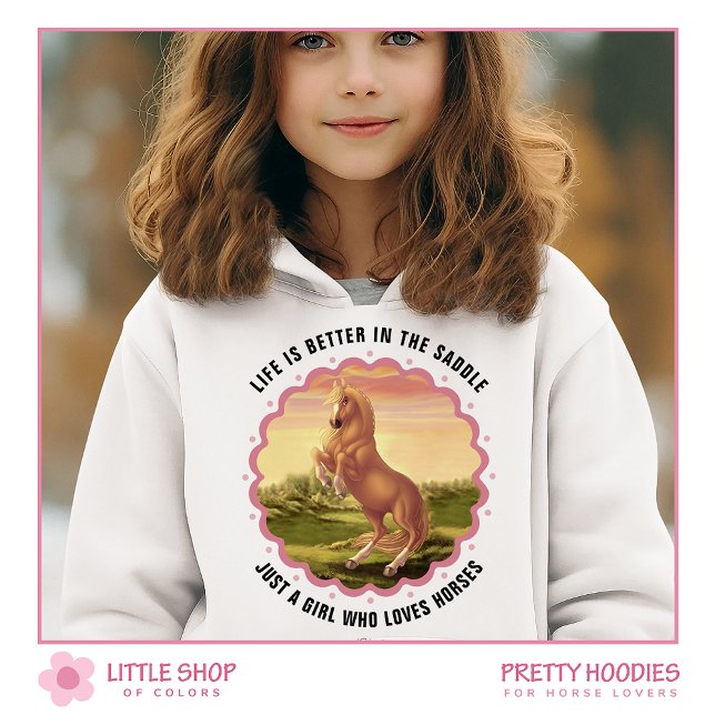 Golden Palomino Horse Customizable Hoodie (Creator Uploaded)