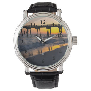 Golden Panama City Beach Sunset Reflections Watch