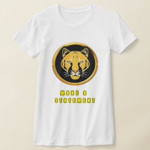 Golden Panther Emblem T-Shirt