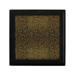 Golden Pattern 09.bw Black BG Gift Box