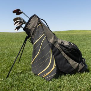 Golden Pattern 1 Golf Towel