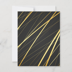 Golden Pattern 1 Note Card