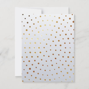 Golden Pattern 5 Note Card
