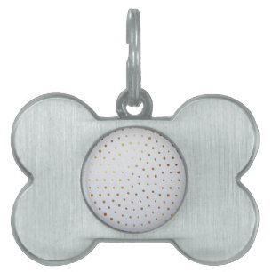 Golden Pattern 5 Pet ID Tag