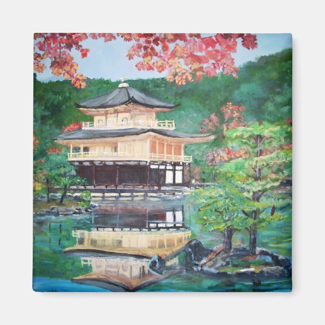 Golden Pavilion Temple -  Magnet (Front)