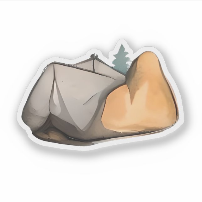Golden Peak Sticker (Front)