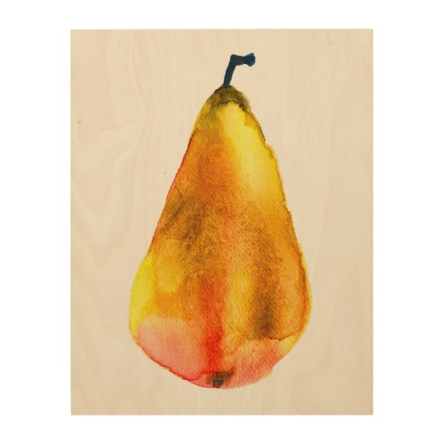 Golden Pear Fruit art