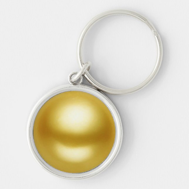 Golden Pearl Keychain (Front)