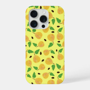 Golden Pears Collection Yellow Bright iPhone 15 Pro Case
