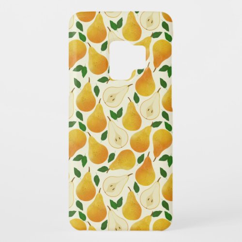Golden Pears Pattern Case_Mate Samsung Galaxy S9 Case