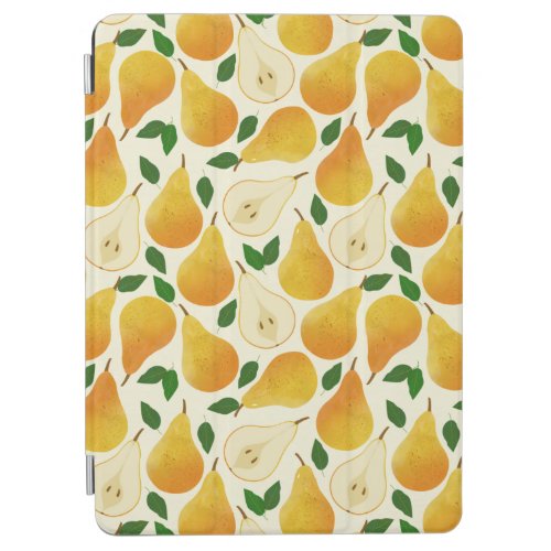 Golden Pears Pattern iPad Air Cover