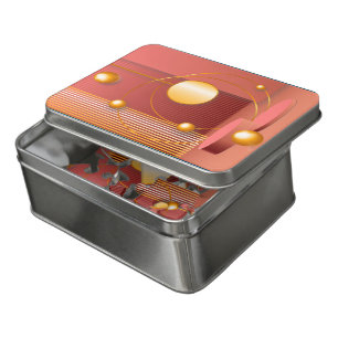 Golden Pendulum.  Jigsaw Puzzle