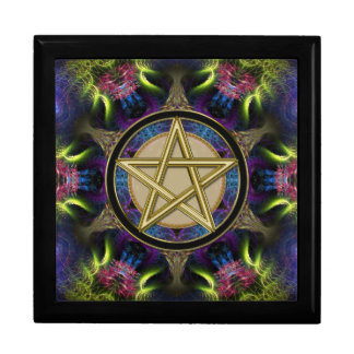 Golden Pentacle Magick Fractals Gift Box
