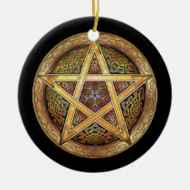 Golden Pentacle Pendant/Ornament