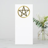 Golden pentagram (Standing Front)