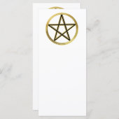 Golden pentagram (Front/Back)