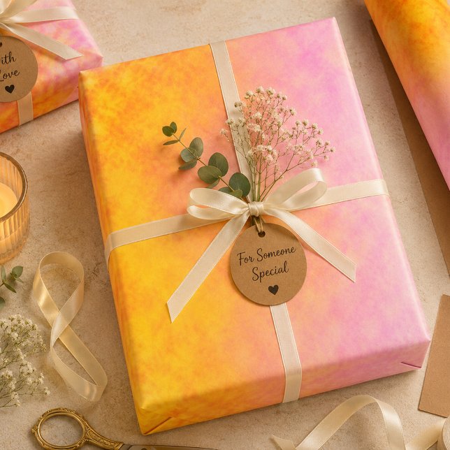 Golden Petal Mirage Wrapping Paper Sheets (Creator Uploaded)