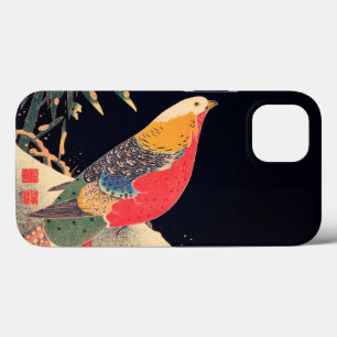 Golden Pheasant in the Snow by Ito Jakuchu iPhone 13 Case