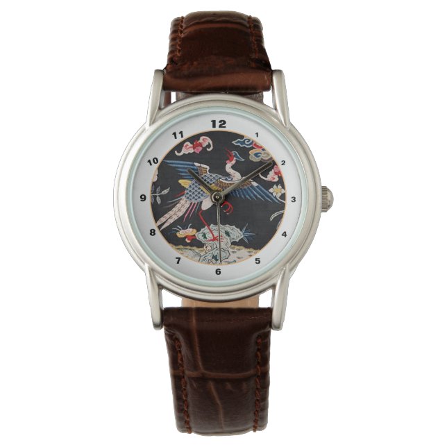 Golden Pheasant & Quing Dynasty /imperial China Wa Watch (Front)
