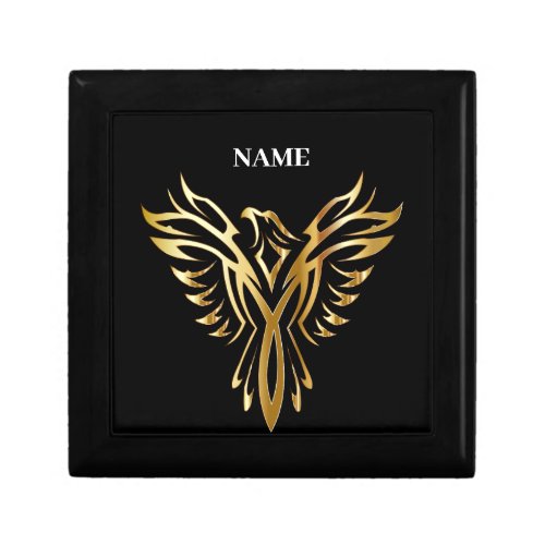 Golden phoenix elegance gift box