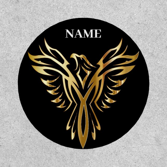 Golden phoenix, elegance patch (Front)