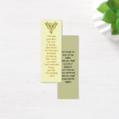 Golden Phoenix Rising bookmark (Desk)