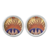 Golden Phoenix Rising From the Ashes