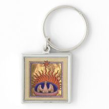 Golden Phoenix Rising From the Ashes