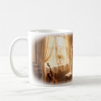 Golden Piano Room Romance Forever Mug