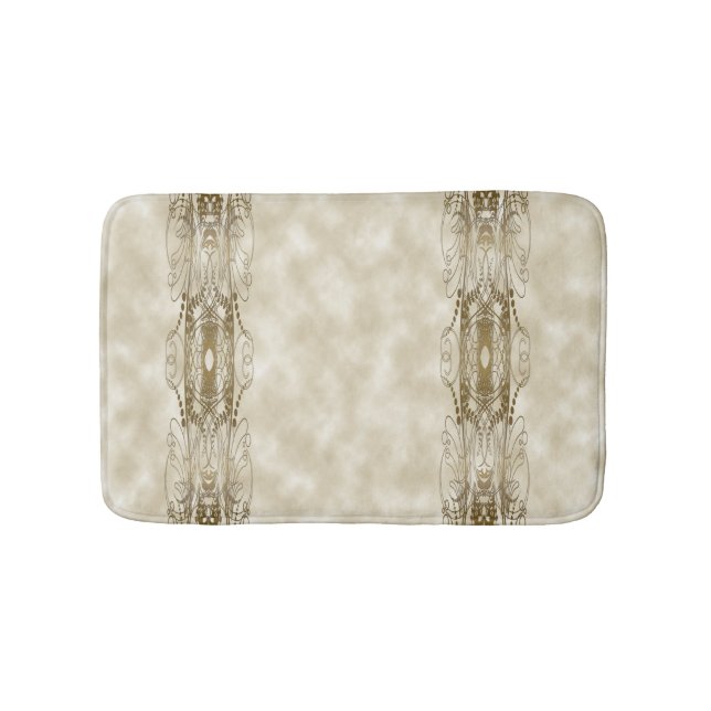 Golden Pillars Bathroom Mat (Front)