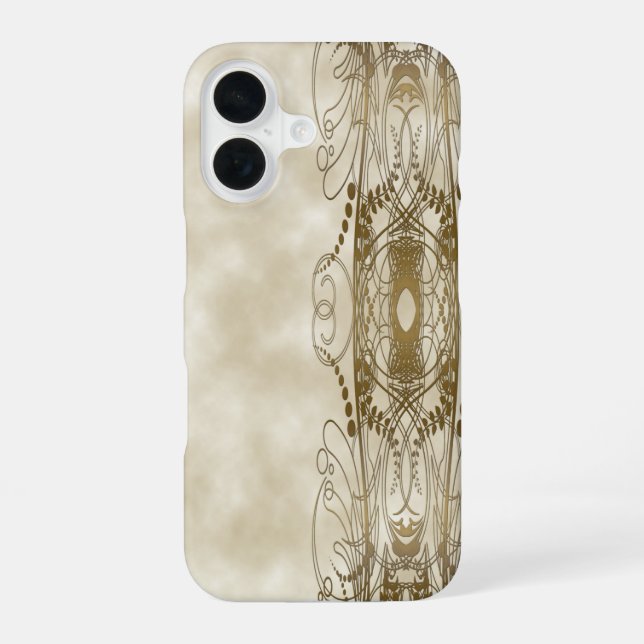 Golden Pillars Iphone Case (Back)