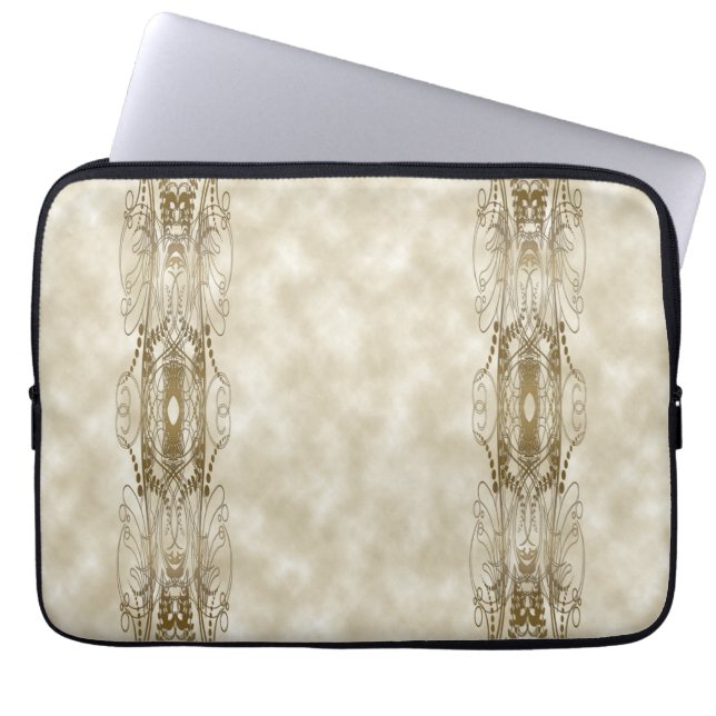 Golden Pillars Laptop Sleeve (Front)