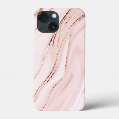 Golden Pink  iPhone 13 Mini Case