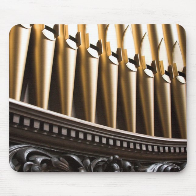 Golden pipes mousepad (Front)