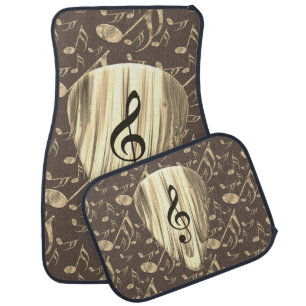 Golden Plectron – Stylish design for music lovers! Car Floor Mat