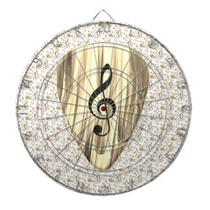 Golden Plectron – Stylish design for music lovers! Dart Board