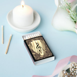 Golden Plectron – Stylish design for music lovers! Matchboxes