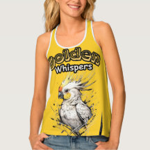 Golden Plumage | Watercolor Cockatiel Art"