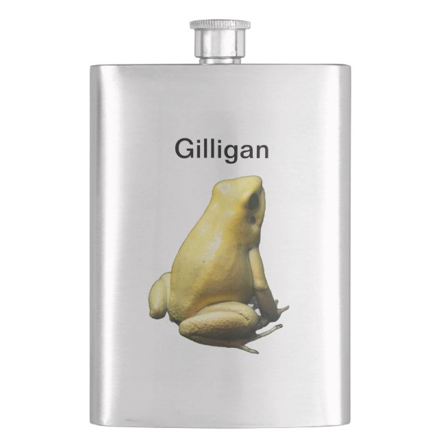 Golden Poison Frog Flask (Front)