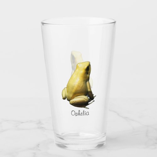Golden Poison Frog Glass