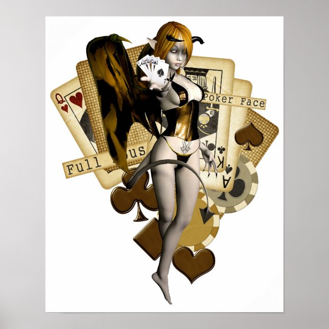 Golden Poker Girl 2 Poster (Front)