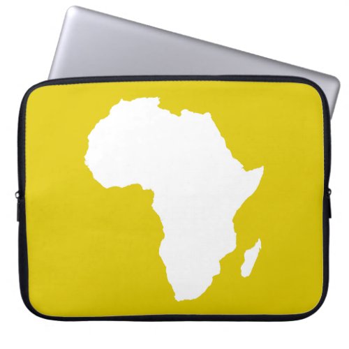 Golden Poppy Audacious Africa Laptop Sleeve