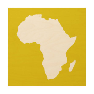 Golden Poppy Audacious Africa Wood Wall Art