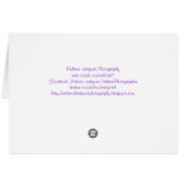 Golden Poppy Cards (Back Horizontal)