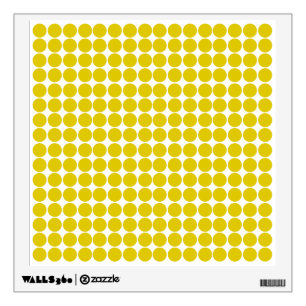 Golden Poppy Safari Dot Wall Sticker