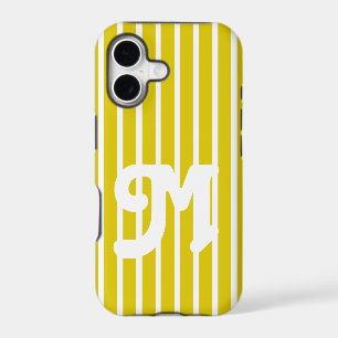 Golden Poppy Safari Stripe iPhone 17 Case